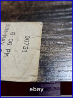 RARE AC/DC The Film Let There Be Rock Warner Bros. Ticket Stub. Full Ticket