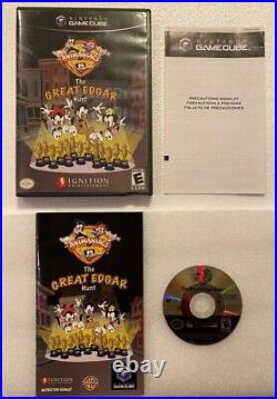 RARE! Animaniacs The Great Edgar Hunt CIB (Nintendo GameCube Warner Bros)