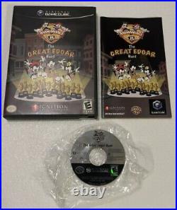 RARE! Animaniacs The Great Edgar Hunt CIB (Nintendo GameCube Warner Bros)