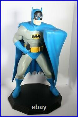 RARE Batman DC Comic Vtg Figure Sculpture Warner Bros Studio Toy Store Display