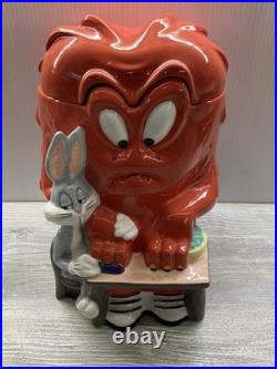 RARE Bugs and Gossamer Cookie Jar WARNER BROS Studio Store With Box! MIB Nice
