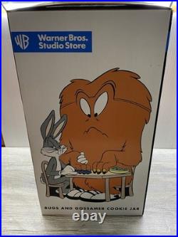 RARE Bugs and Gossamer Cookie Jar WARNER BROS Studio Store With Box! MIB Nice