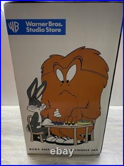 RARE Bugs and Gossamer Cookie Jar WARNER BROS Studio Store With Box! MIB Nice