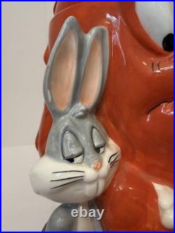 RARE Bugs and Gossamer Cookie Jar WARNER BROS Studio Store- With Box! MINT Nice