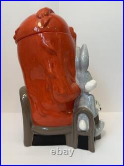 RARE Bugs and Gossamer Cookie Jar WARNER BROS Studio Store- With Box! MINT Nice