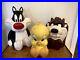 RARE_CANISTER_SET_OF_3_Looney_Tunes_Ceramic_Tweety_Sylvester_Tasmanian_Devil_01_vqv
