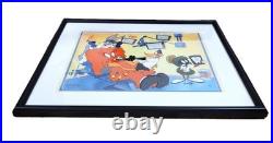 RARE CLAMPETT Cel WARNER Bros DUCK DENTIST Juan Ortiz MONSTER OF TOOTH 59/100