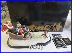 RARE Christmas Sleigh Looney Tunes Spotlight Collection Goebel