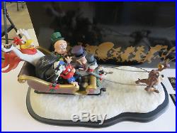 RARE Christmas Sleigh Looney Tunes Spotlight Collection Goebel