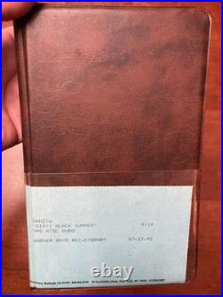 RARE! Danzing Dirty Black Summer VHS, Warner Bros Rec Library! One Of A Kind