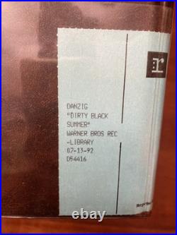 RARE! Danzing Dirty Black Summer VHS, Warner Bros Rec Library! One Of A Kind