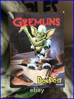 RARE Don Post Gremlins Mohawk Mask Don Post/Warner Brothers Tag Attached