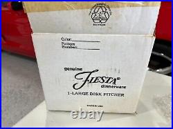 RARE Fiesta FiestaWare Disk Pitcher Warner Bros Seamist Looney Tunes Scooby Doo