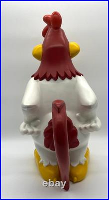 RARE Foghorn Leghorn 22 inch Resin Statue Warner Brothers Looney Tunes 1996