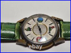 RARE Fossil Warner Bros Watch Collection Marvin Martian Exclusive NEEDS CROWN