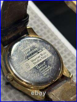 RARE Fossil Warner Bros Wizard of Oz Watch Rotating There's No Place Like Home