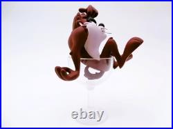 RARE Glass Taz Figure Looney Tunes Warner Bros Demons and Wonders