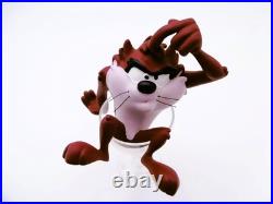 RARE Glass Taz Figure Looney Tunes Warner Bros Demons and Wonders