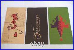 RARE! Harry Potter Diagon Alley Store Paper Bags Set of 3 Japan Warner Bros