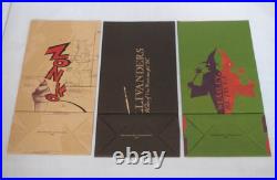 RARE! Harry Potter Diagon Alley Store Paper Bags Set of 3 Japan Warner Bros