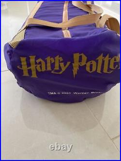 RARE Harry Potter Sleeping Bag Nimbus 2000 Pre-Loved Warner Bros