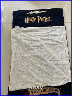 RARE Harry Potter Sleeping Bag Nimbus 2000 Pre-Loved Warner Bros