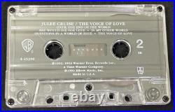 RARE Julee Cruise The Voice Of Love 1993 Warner Bros Cassette Tape