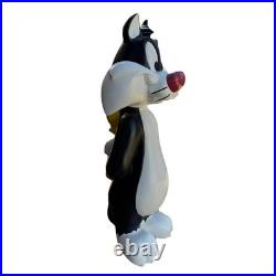 RARE Large 1996 Warner Bros Store Sylvester and Tweety Bird Statue (23)