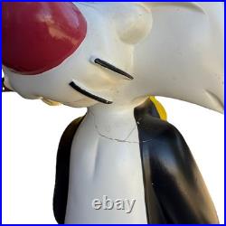 RARE Large 1996 Warner Bros Store Sylvester and Tweety Bird Statue (23)