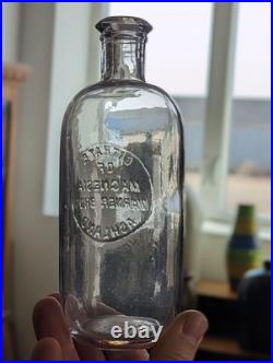 RARE Light Amethyst Citrate Magnesia Warner Bros Ashland Wisconsin Bottle RARE Light Amethyst Citrate Magnesia Warner Bros Ashland Wisconsin Bottle