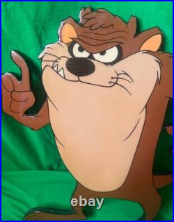 RARE Looney Tunes TASMANIAN DEVIL Wall Art 17 Tall VINTAGE 1991 from GALLERY 92 RARE Looney Tunes TASMANIAN DEVIL Wall Art 17 Tall VINTAGE 1991 from GALLERY 92