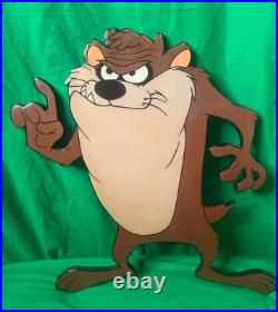 RARE Looney Tunes TASMANIAN DEVIL Wall Art 17 Tall VINTAGE 1991 from GALLERY 92 RARE Looney Tunes TASMANIAN DEVIL Wall Art 17 Tall VINTAGE 1991 from GALLERY 92