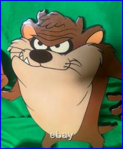 RARE Looney Tunes TASMANIAN DEVIL Wall Art 17 Tall VINTAGE 1991 from GALLERY 92 RARE Looney Tunes TASMANIAN DEVIL Wall Art 17 Tall VINTAGE 1991 from GALLERY 92