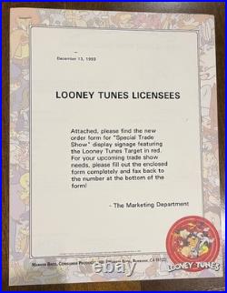 RARE? Looney Tunes Warner Bros 1993 Animated Style Guide for Licensees