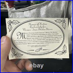 RARE Marvin the Martian Santa Limited Edition #81/250 LARGE Collectible Piece