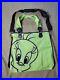 RARE_NWOT_Warner_Bros_Looney_Toons_Tweety_Bird_Y2K_Green_Duffle_Bag_Six_Flags_01_kvk