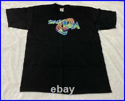 RARE New Vintage Warner Bros Space Jam Shirt 1996 Michael Jordan SZ XL Q-TEES