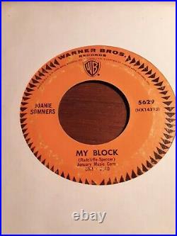 RARE! Northern Soul JOANIE SOMMERS Don`t Pity Me My Block US Warner 5629