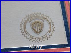 RARE Pair Friz Freleng Signed Hand-Painted Animation Cels Yosemite Sam & Taz