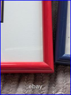 RARE Pair Friz Freleng Signed Hand-Painted Animation Cels Yosemite Sam & Taz