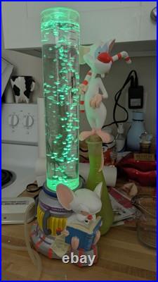 RARE Pinky And The Brain Bubble Lamp Warner Bros Animaniacs Y2K Original Box