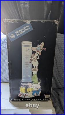 RARE Pinky And The Brain Bubble Lamp Warner Bros Animaniacs Y2K Original Box