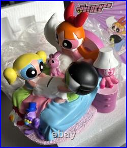 RARE Powerpuff Girls Vintage 2001 Bed Bank Cartoon Network Warner Bros Store