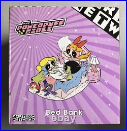 RARE Powerpuff Girls Vintage 2001 Bed Bank Cartoon Network Warner Bros Store