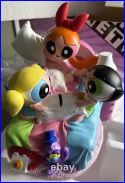 RARE Powerpuff Girls Vintage 2001 Bed Bank Cartoon Network Warner Bros Store