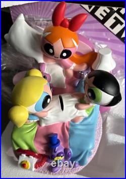 RARE Powerpuff Girls Vintage 2001 Bed Bank Cartoon Network Warner Bros Store