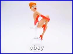 RARE Red Girl Pin-up Figure Tex Avery Warner Bros Demons and Wonders