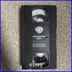 RARE Samurai Jack Screening Copy VHS Warner Bros Studio Prototype Non Retail