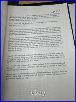 RARE THE IRON GIANT WARNER BROS. TREATMENT SCRIPT VISUAL PRODUCTION CREW #'d