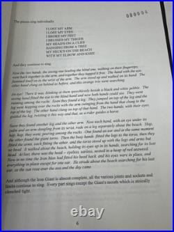 RARE THE IRON GIANT WARNER BROS. TREATMENT SCRIPT VISUAL PRODUCTION CREW #'d RARE THE IRON GIANT WARNER BROS. TREATMENT SCRIPT VISUAL PRODUCTION CREW #'d